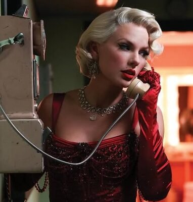 Taylor Swift Elizabeth Taylor music video official still featuring clips from Cleopatra 2026